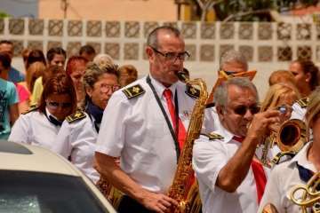 San Ignacio de Loyola se despide de sus fiestas en La Majadilla-Telde (Foto Francisco Javier Santana)
